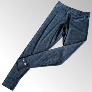 Vuori Leggings/Joggers Women's Small‎ Dark Gray and Black Camo Pull On Banded